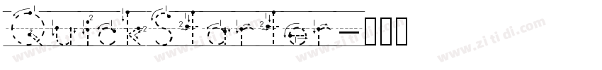 Quick Starter字体转换